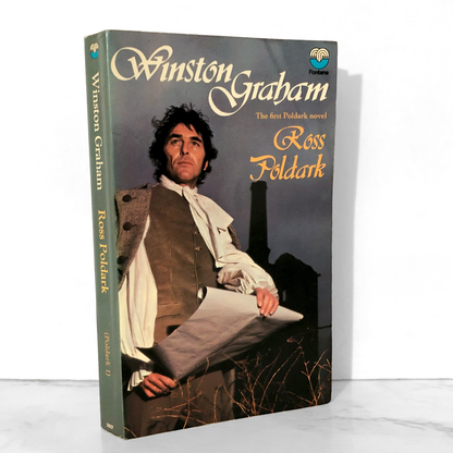 Ross Poldark by Winston Graham  [U.K. PAPERBACK] 1975 • Fonatana Books • Poldark #1