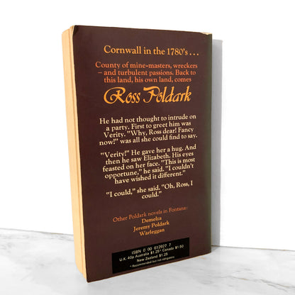 Ross Poldark by Winston Graham  [U.K. PAPERBACK] 1975 • Fonatana Books • Poldark #1