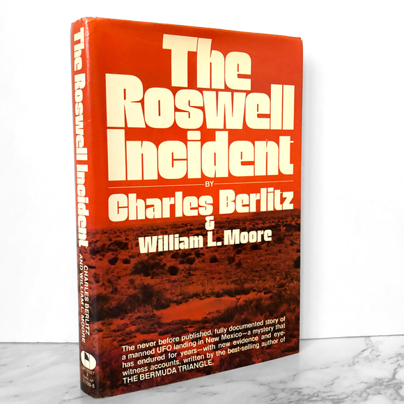 The Roswell Incident by Charles Berlitz & William L. Moore [FIRST EDITION] - Bookshop Apocalypse