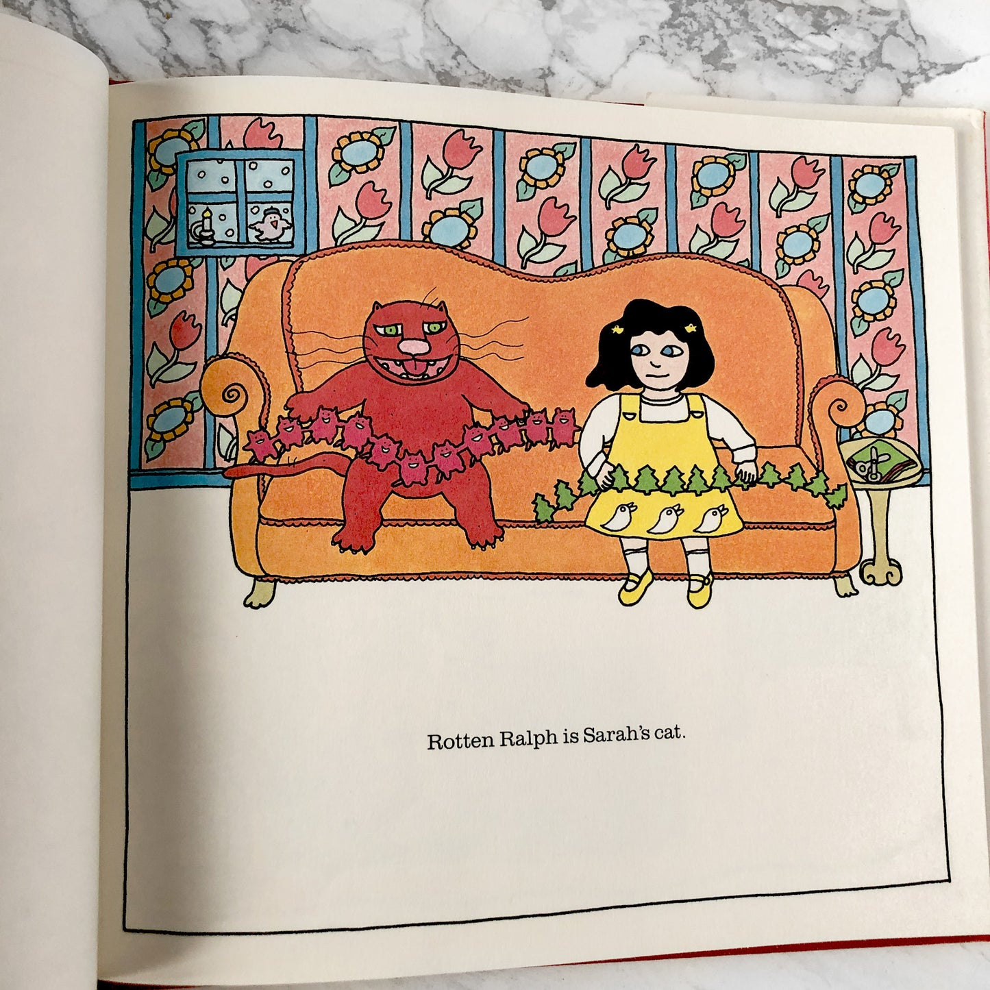 Rotten Ralph's Rotten Christmas by Jack Gantos SIGNED! [FIRST EDITION / 1984]