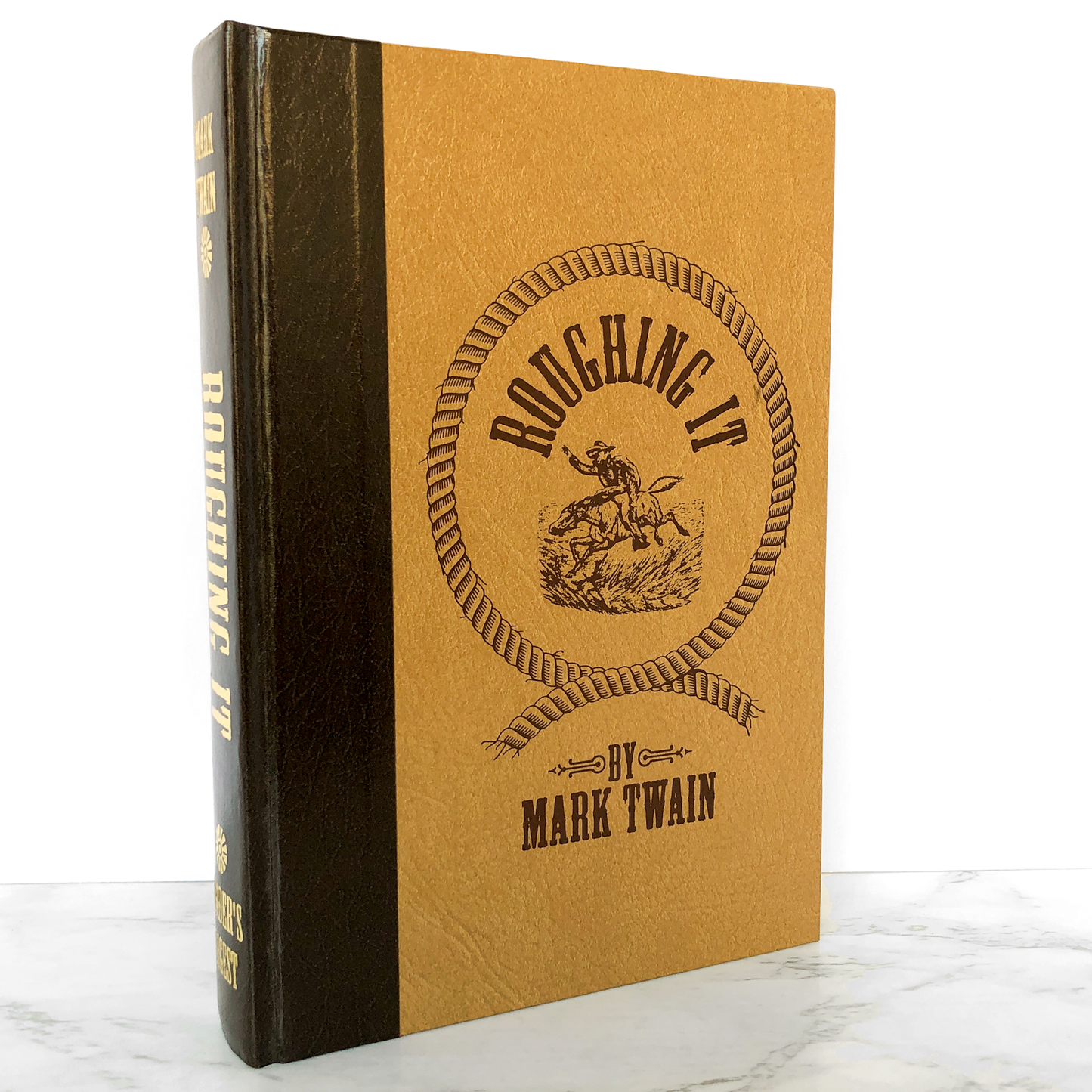 Roughing It by Mark Twain [ILLUSTRATED HARDCOVER / 1994]