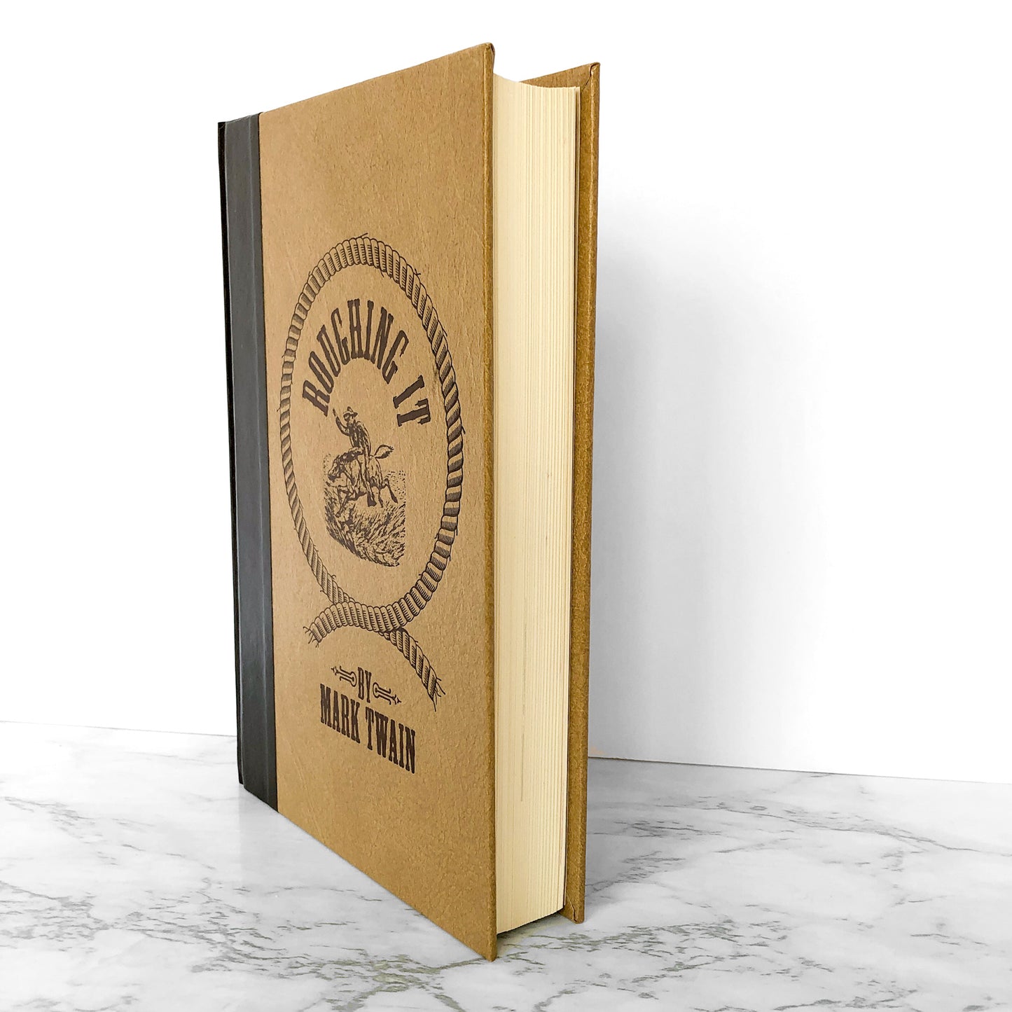 Roughing It by Mark Twain [ILLUSTRATED HARDCOVER / 1994]