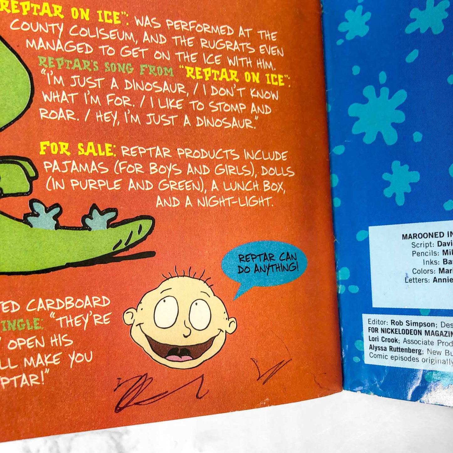 Rugrats Comic Adventures [VOLUME #1 • ISSUE #8] 1998 • Nickelodeon