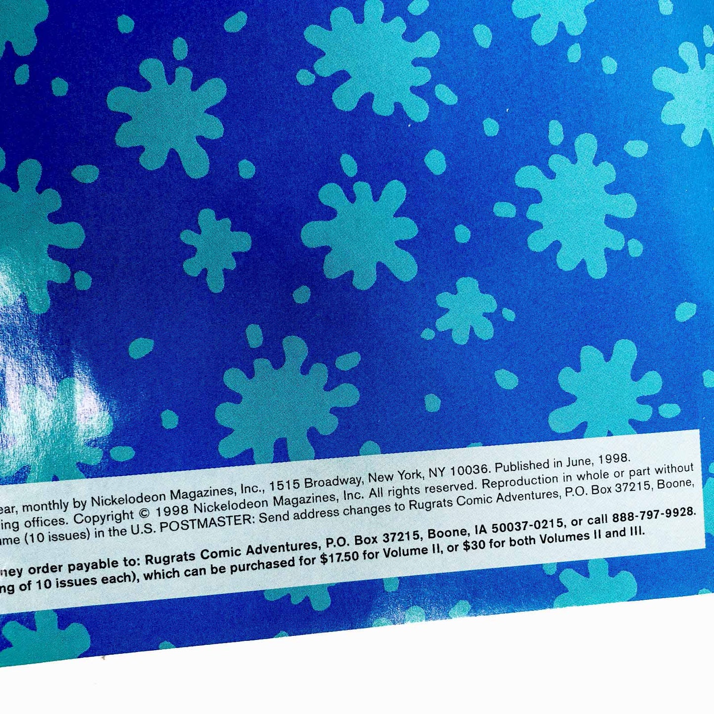 Rugrats Comic Adventures [VOLUME #1 • ISSUE #8] 1998 • Nickelodeon