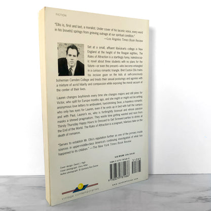 The Rules of Attraction by Bret Easton Ellis [TRADE PAPERBACK / 1998]