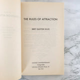 The Rules of Attraction by Bret Easton Ellis [TRADE PAPERBACK / 1998]