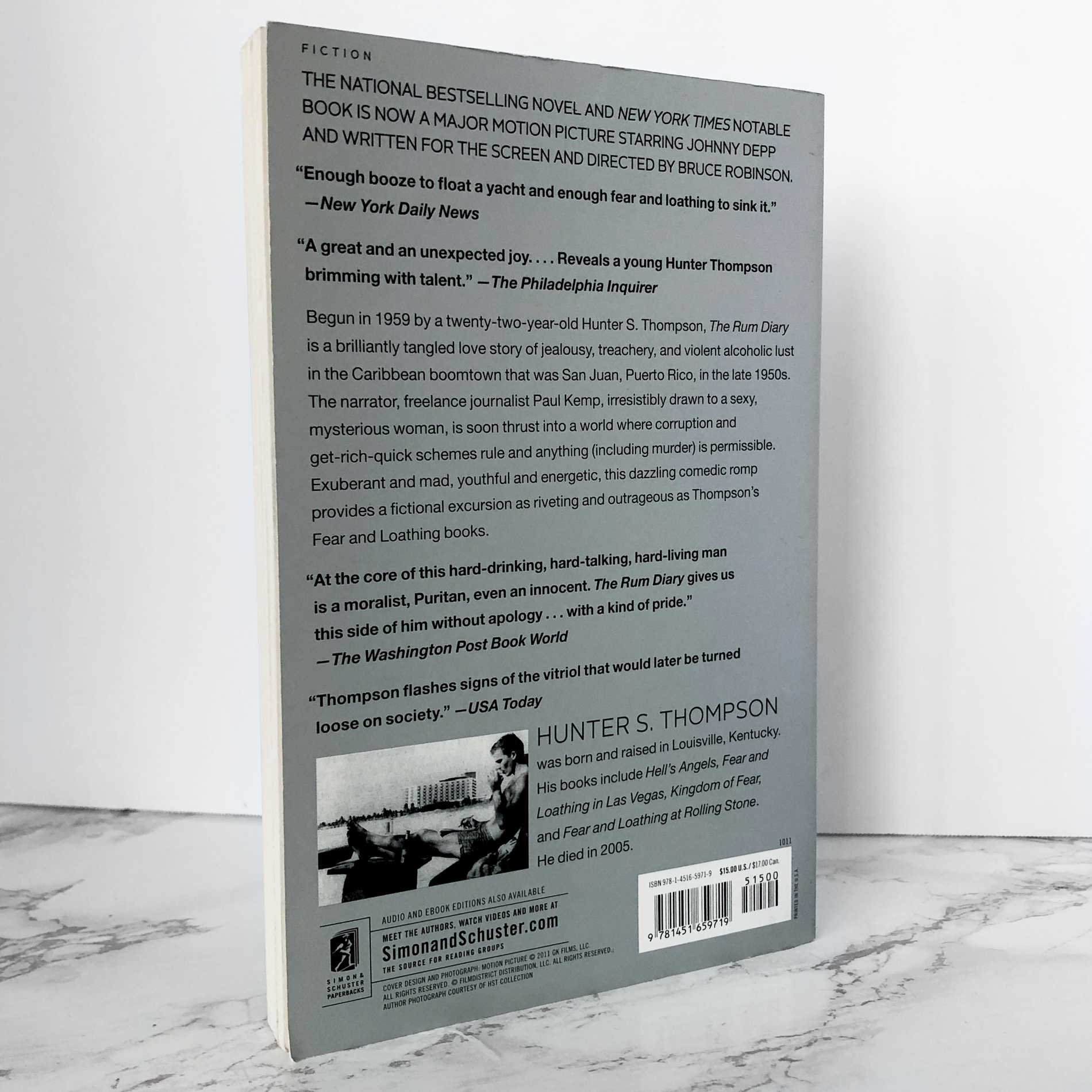 The Rum Diary by Hunter S. Thompson [2011 TRADE PAPERBACK] - Bookshop Apocalypse