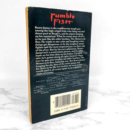 Rumble Fish by S.E. Hinton [MOVIE TIE-IN PAPERBACK] 1983 • Laurel-Leaf