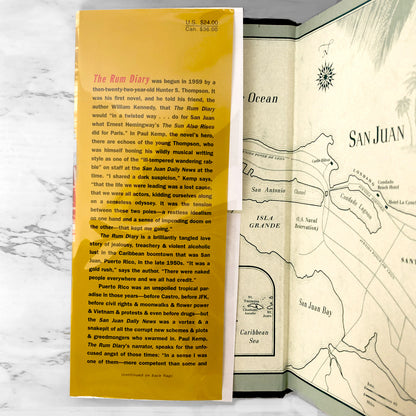 The Rum Diary by Hunter S. Thompson [FIRST EDITION / FIRST PRINTING] 1998