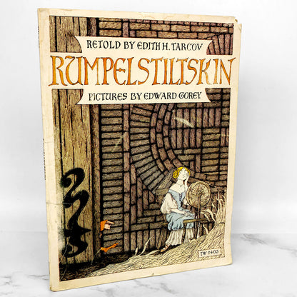 Rumpelstiltskin by Edith H. Tarcov & Edward Gorey [1973 READ-ALONG BOOK & 7"]