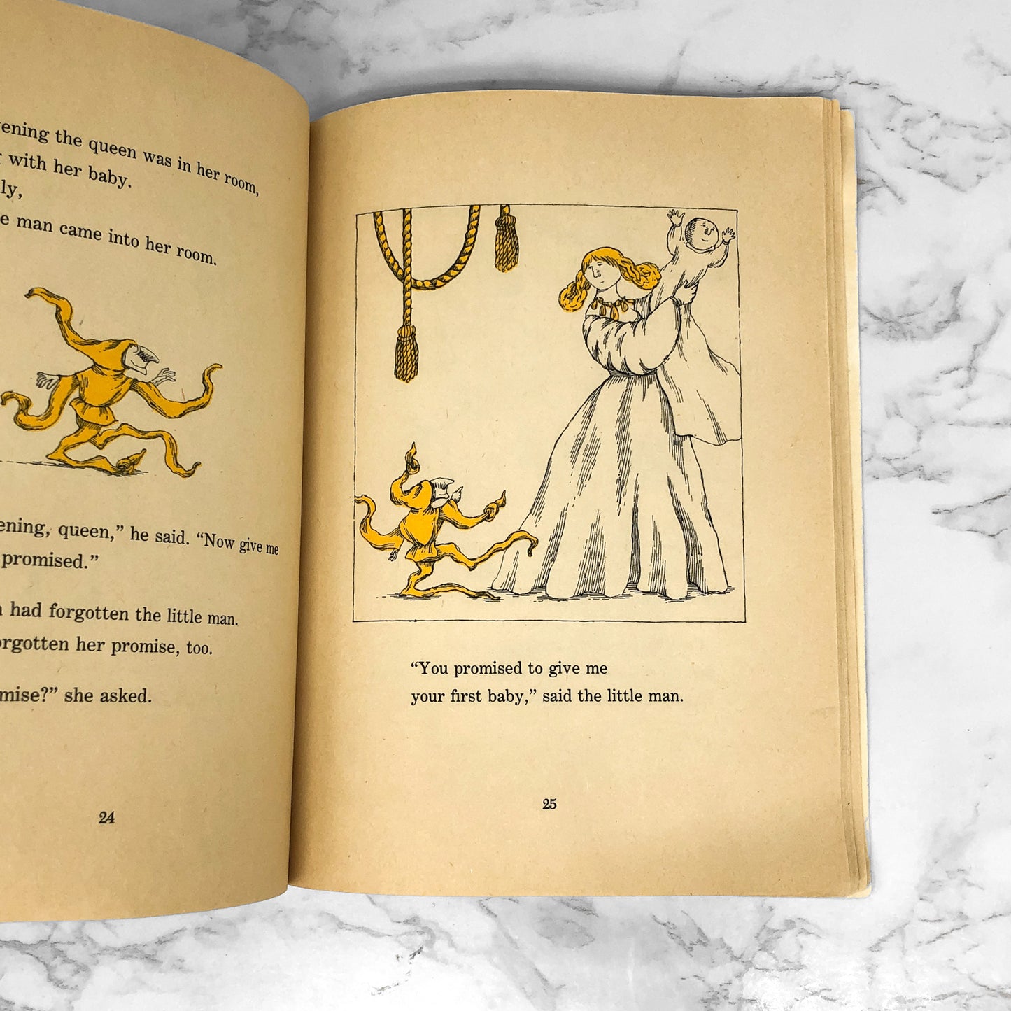 Rumpelstiltskin by Edith H. Tarcov & Edward Gorey [1973 READ-ALONG BOOK & 7"]