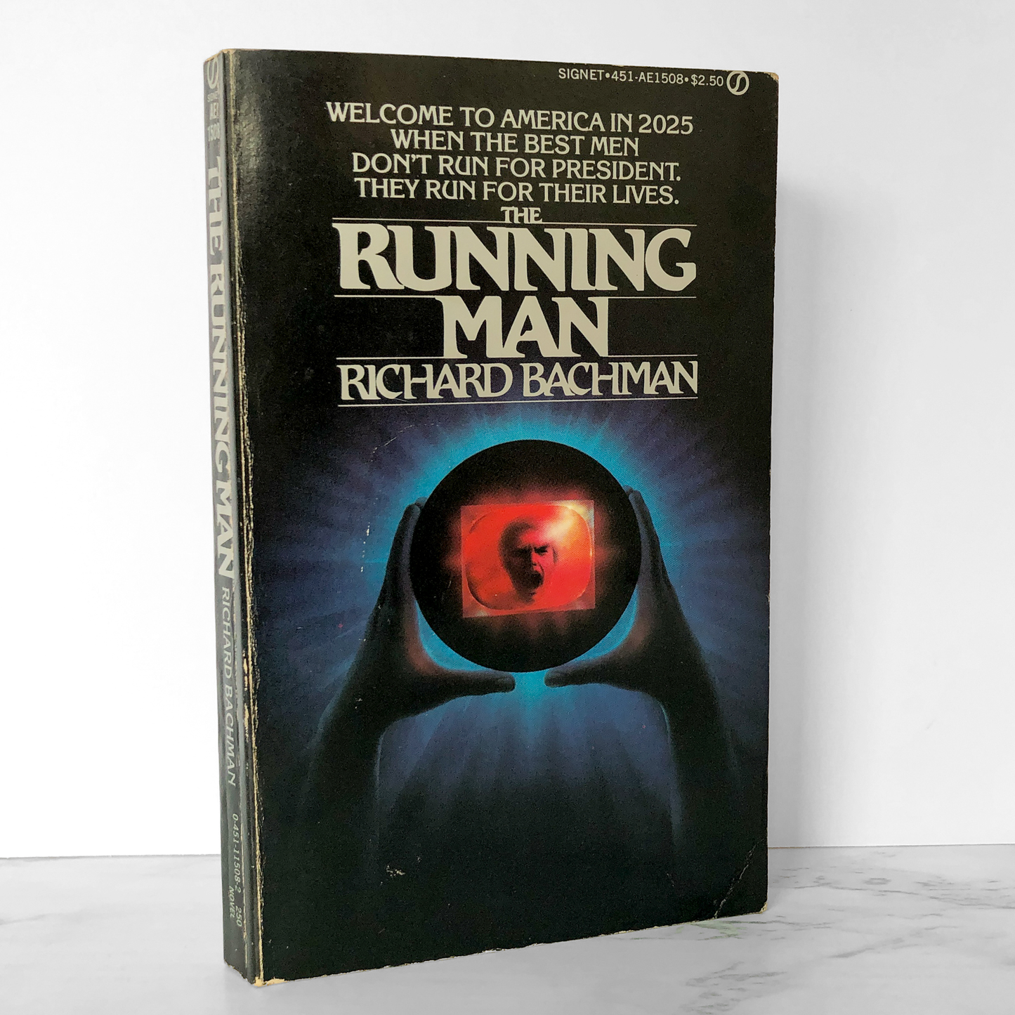 The Running Man by Richard Bachman aka Stephen King [FIRST EDITION / FIRST PRINTING] 1982