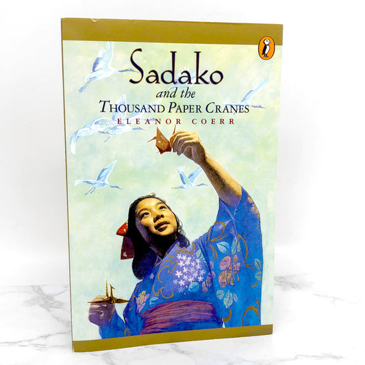Sadako and the Thousand Paper Cranes by Eleanor Coerr [TRADE PAPERBACK] 1992 • Puffin