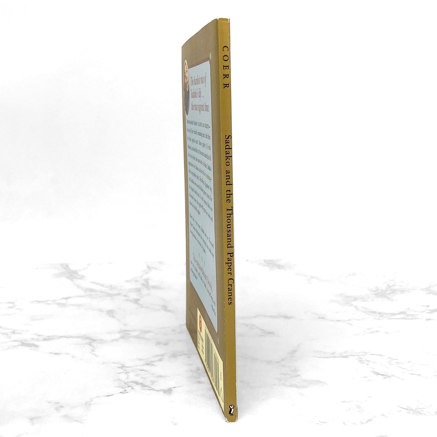 Sadako and the Thousand Paper Cranes by Eleanor Coerr [TRADE PAPERBACK] 1992 • Puffin