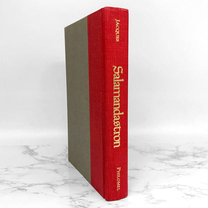 Salamandastron by Brian Jacques SIGNED! [FIRST EDITION] 1993 ❧ Redwall #5