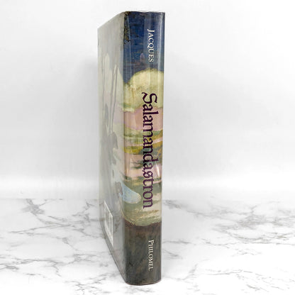 Salamandastron by Brian Jacques SIGNED! [FIRST EDITION] 1993 ❧ Redwall #5