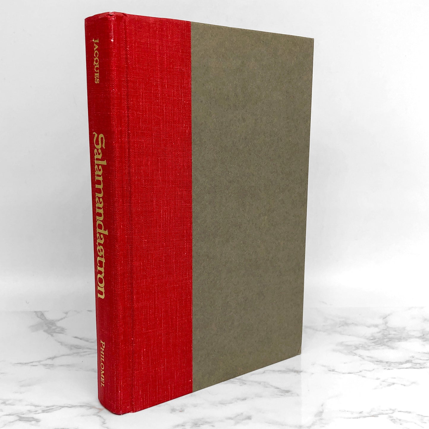 Salamandastron by Brian Jacques SIGNED! [FIRST EDITION] 1993 ❧ Redwall #5