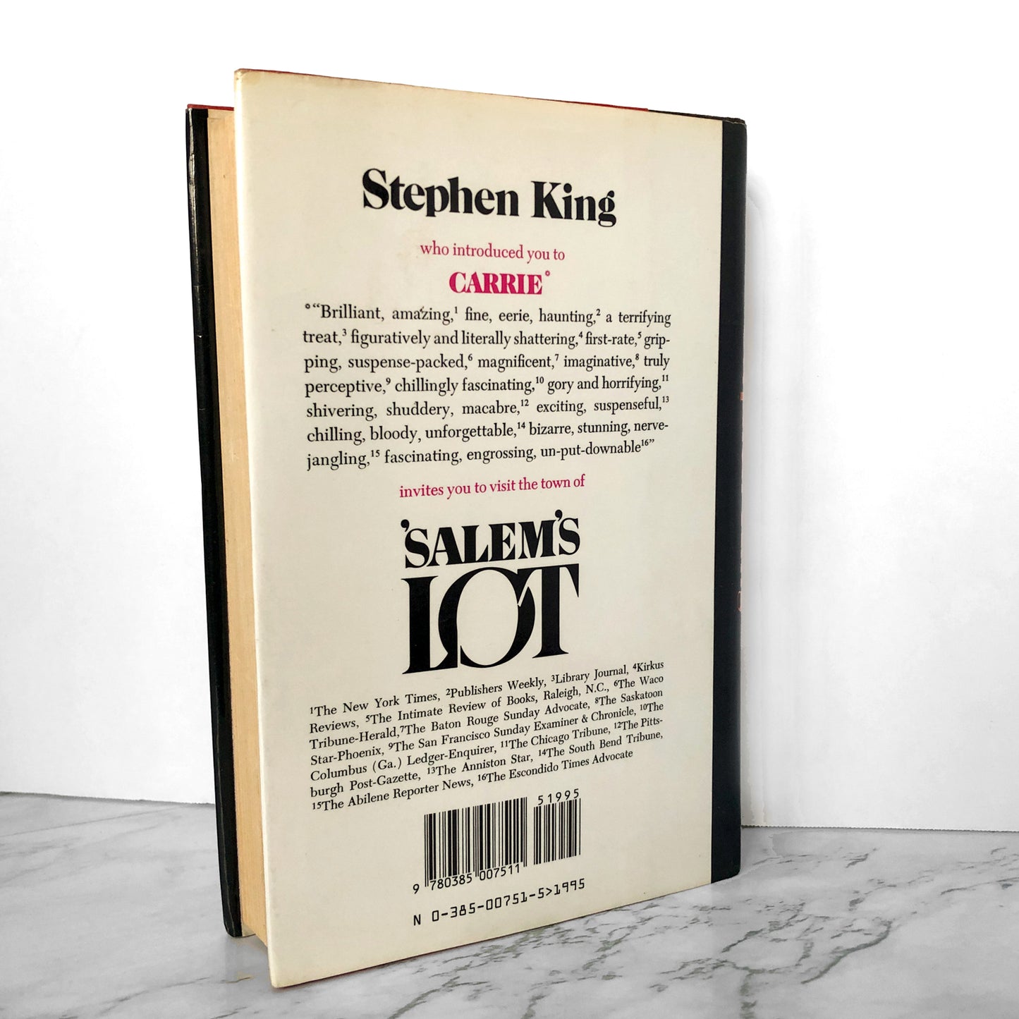 Salem's Lot by Stephen King [FIRST EDITION / 14th PRINTING] - Bookshop Apocalypse