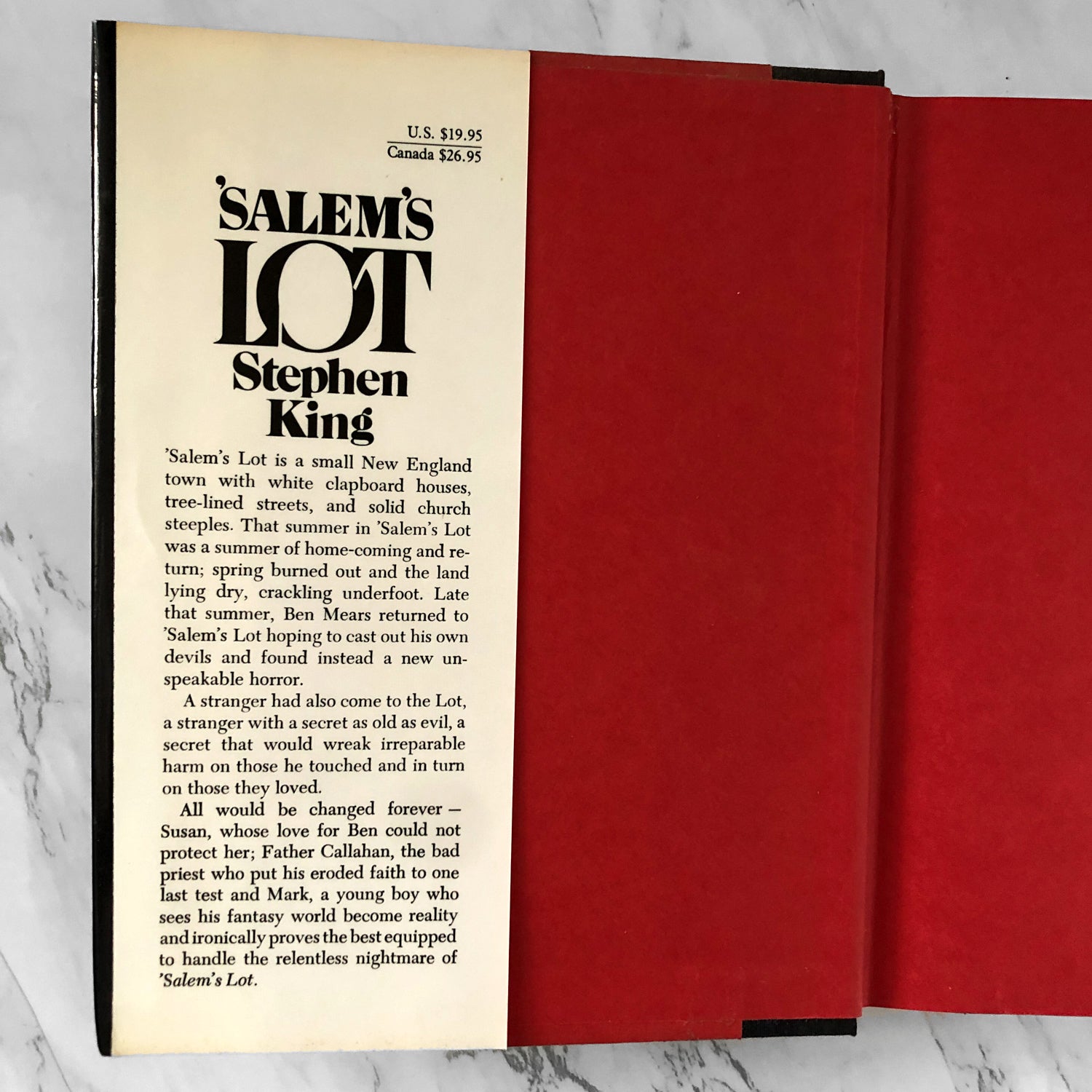 Salem's Lot by Stephen King [FIRST EDITION / 14th PRINTING] - Bookshop Apocalypse