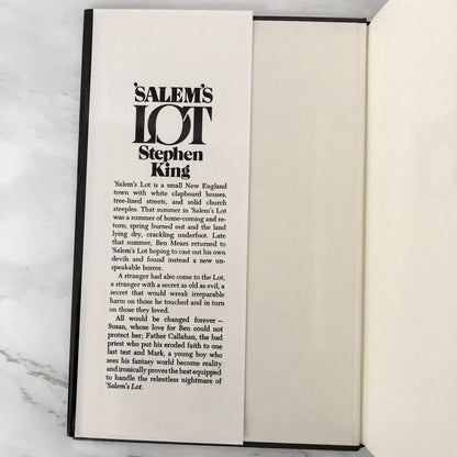 Salem's Lot by Stephen King [FIRST BOOK CLUB EDITION / 1975]