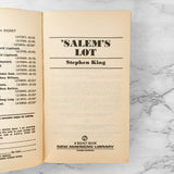 Salem's Lot by Stephen King [MOVIE TIE-IN PAPERBACK] 1979