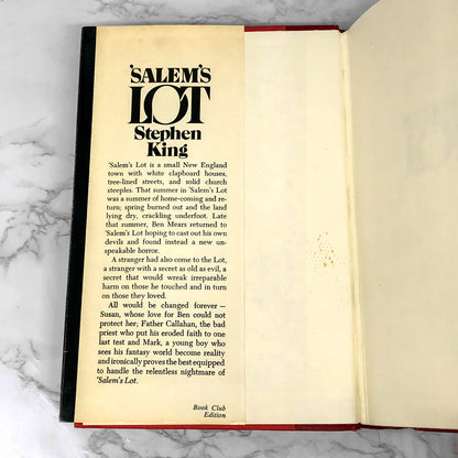 Salem's Lot by Stephen King [1975 HARDCOVER]
