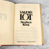 Salem's Lot by Stephen King [1975 HARDCOVER]
