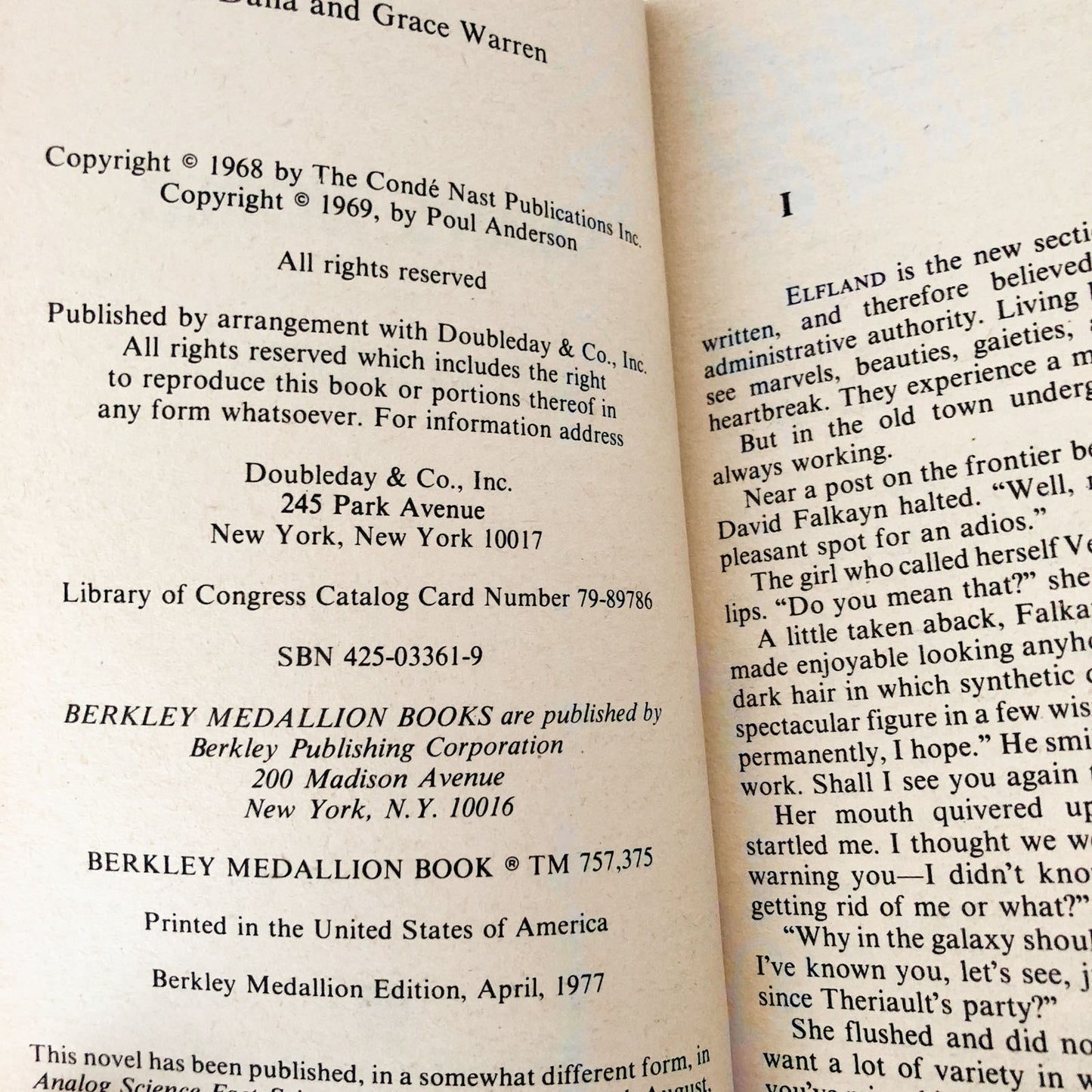 Satan's World by Poul Anderson [1977 PAPERBACK]