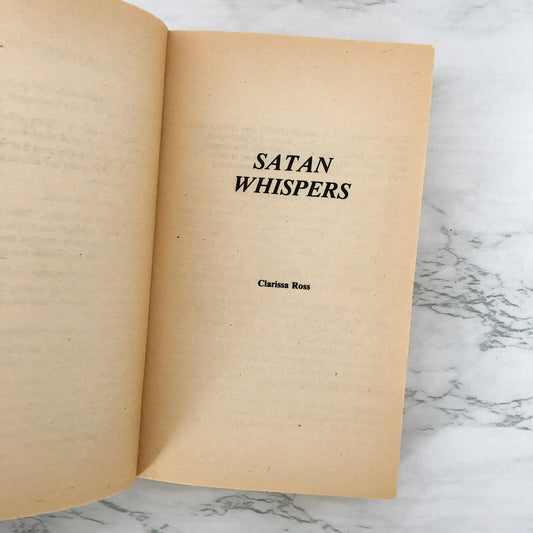 Satan Whispers by Clarissa Ross [1981 PAPERBACK]