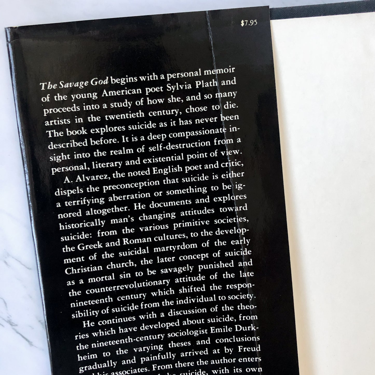 The Savage God: A Study of Suicide by A. Alvarez [FIRST EDITION] - Bookshop Apocalypse