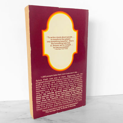 The Savage God: A Study of Suicide by Al Álvarez [1973 PAPERBACK]