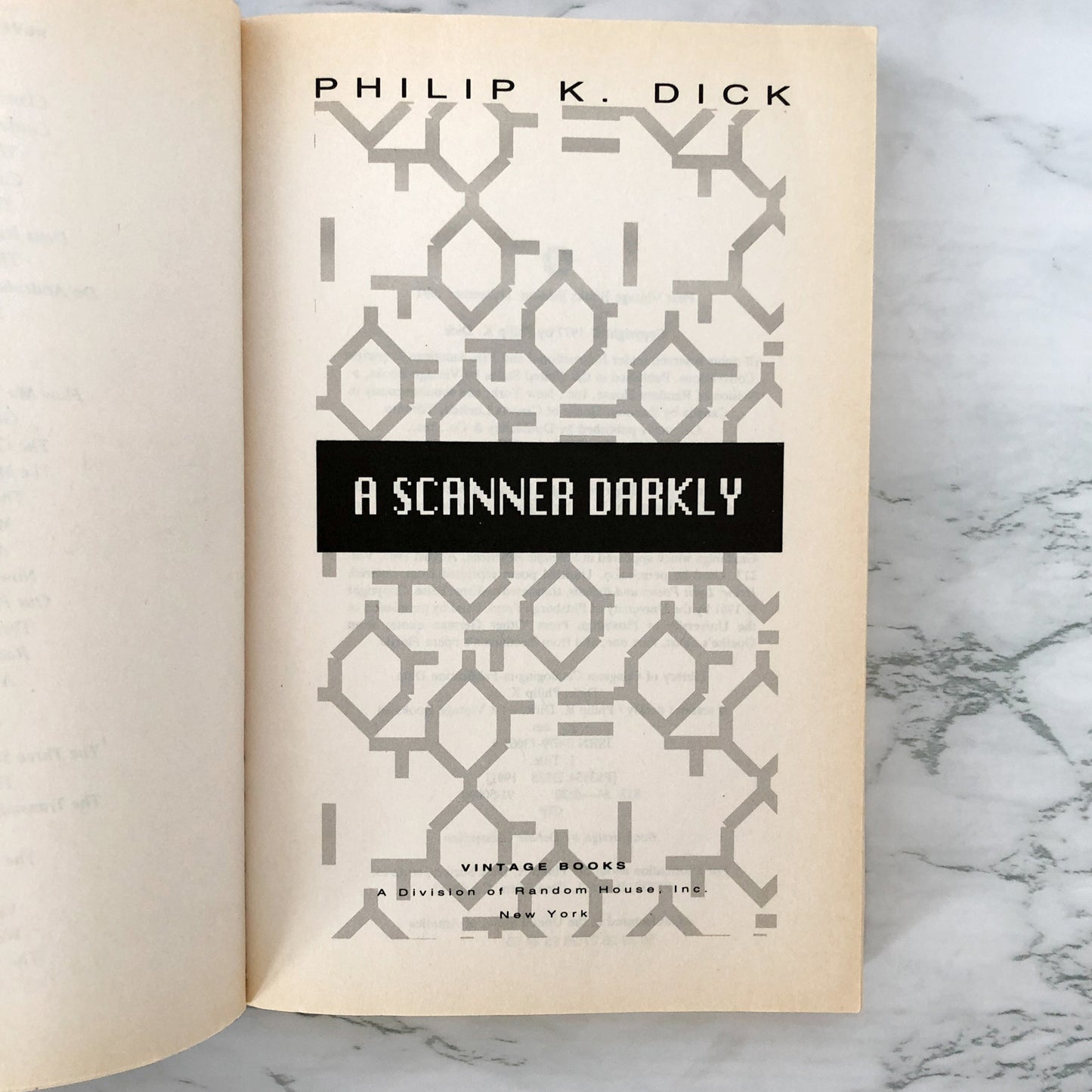 A Scanner Darkly by Philip K. Dick [TRADE PAPERBACK] 2006 • Vintage Books