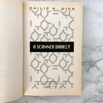 A Scanner Darkly by Philip K. Dick [TRADE PAPERBACK] 2006 • Vintage Books