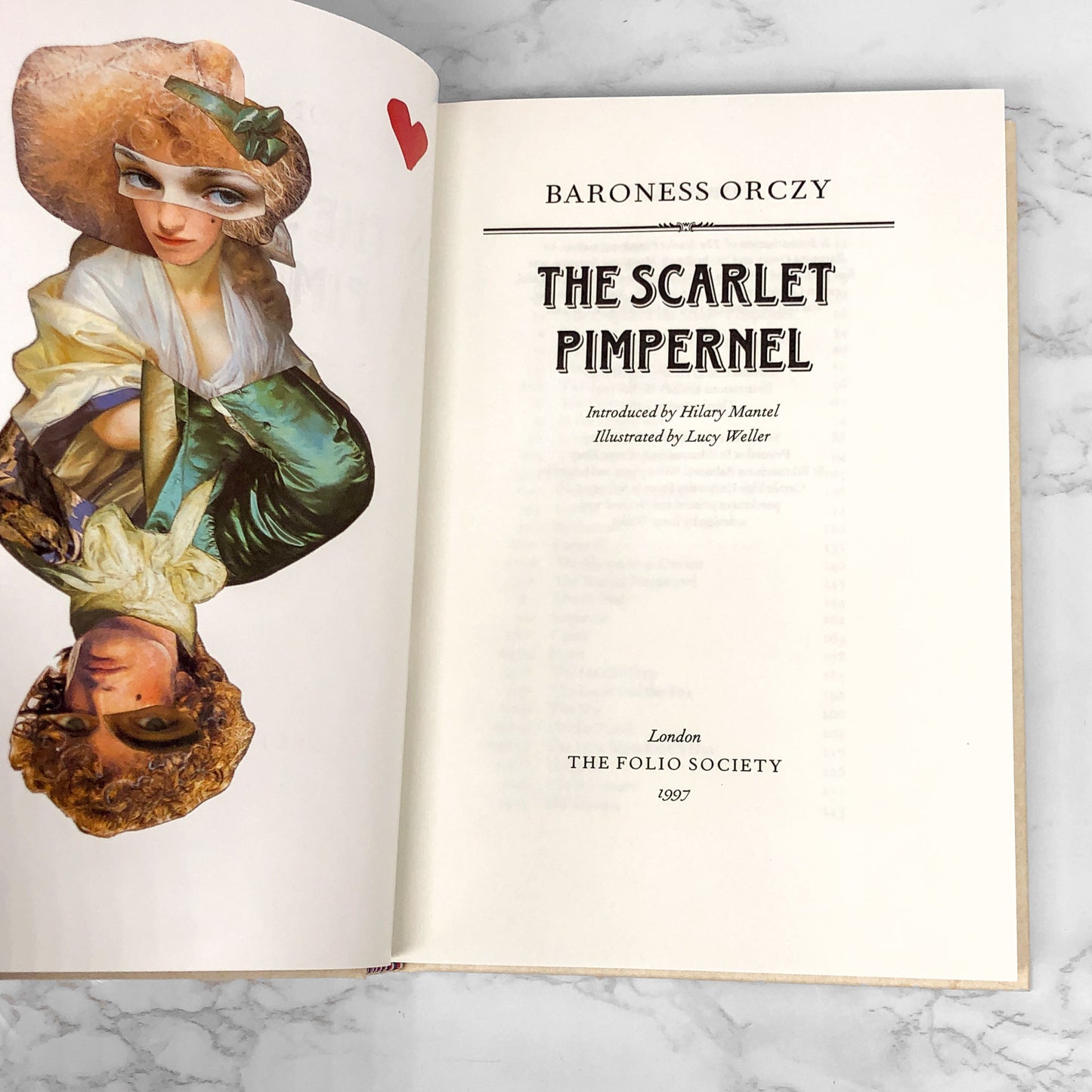 The Scarlet Pimpernel by Baroness Emmuska Orczy [THE FOLIO SOCIETY] 1997