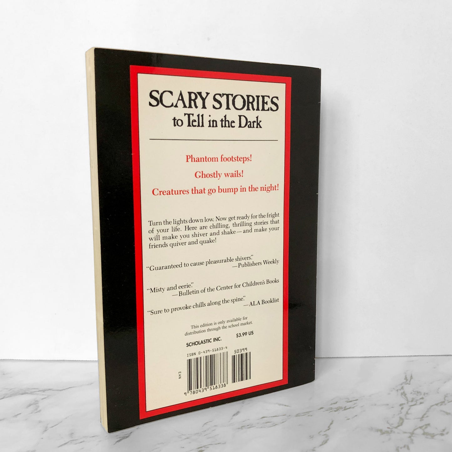 Scary Stories To Tell in the Dark by Alvin Schwarz [1991 PAPERBACK] - Bookshop Apocalypse
