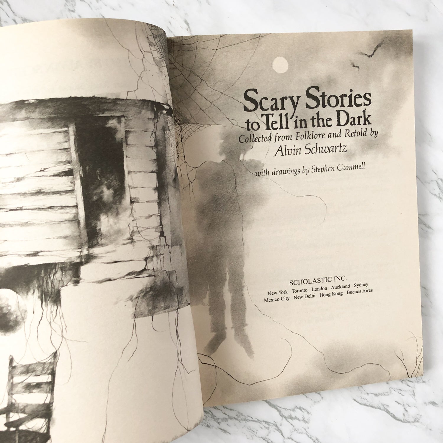 Scary Stories To Tell in the Dark by Alvin Schwarz [1991 PAPERBACK] - Bookshop Apocalypse