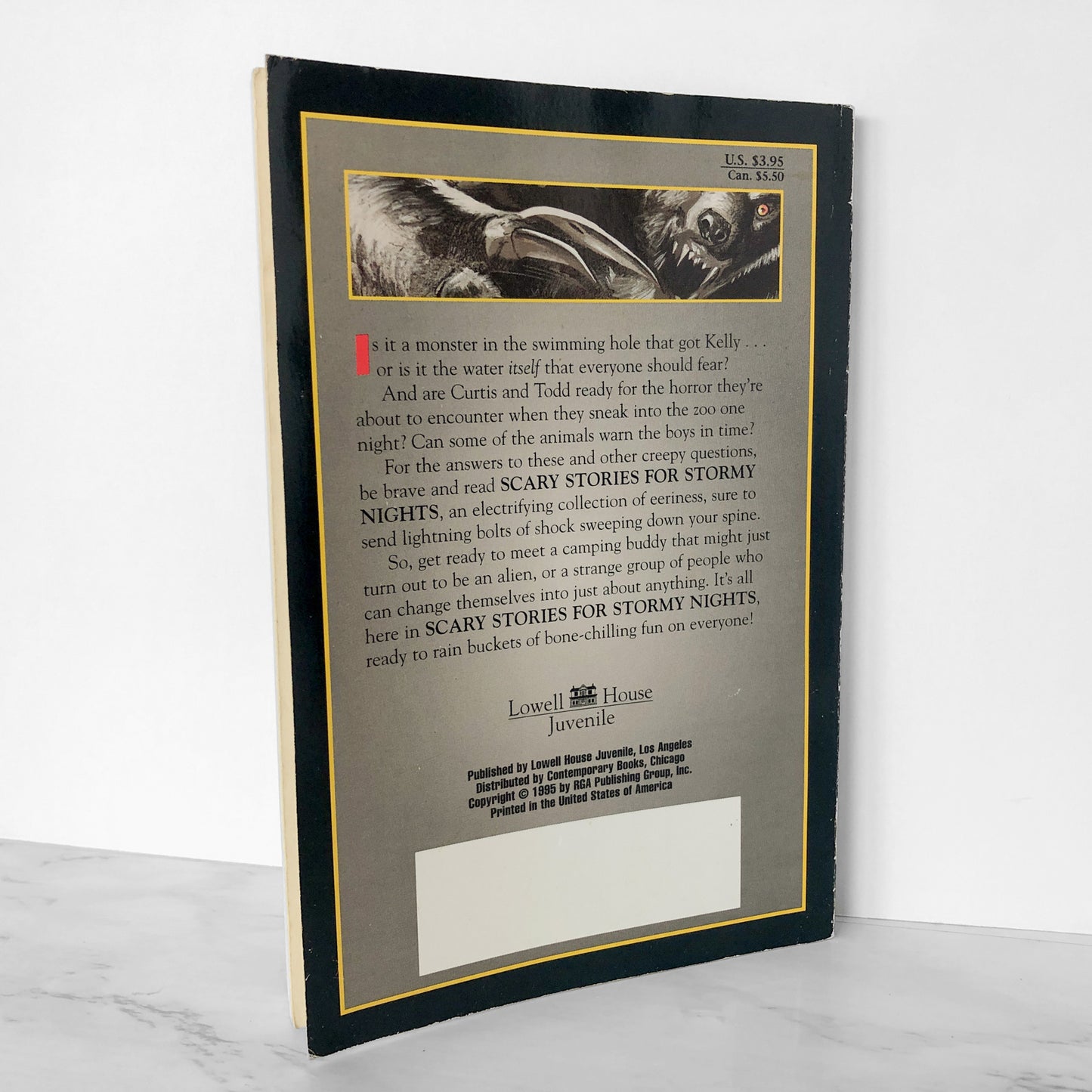 Scary Stories for Stormy Nights by R.C Welch [1996 TRADE PAPERBACK]