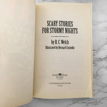 Scary Stories for Stormy Nights by R.C Welch [1996 TRADE PAPERBACK]