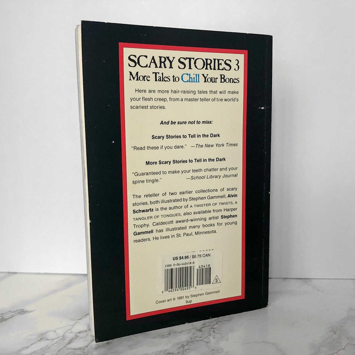 Scary Stories 3: More Tales to Chill Your Bones by Alvin Schwarz - Bookshop Apocalypse