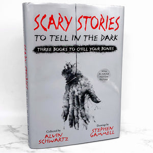 Scary Stories To Tell in the Dark: 3 Books to Chill Your Bones by Alvin Schwarz [HARDCOVER OMNIBUS]