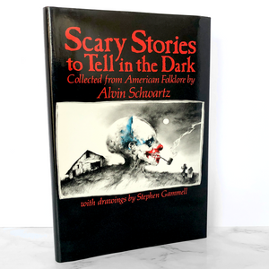 Scary Stories To Tell in the Dark by Alvin Schwarz [RARE TRUE FIRST EDITION] 1981 J.B. Lippincott / Hardcover
