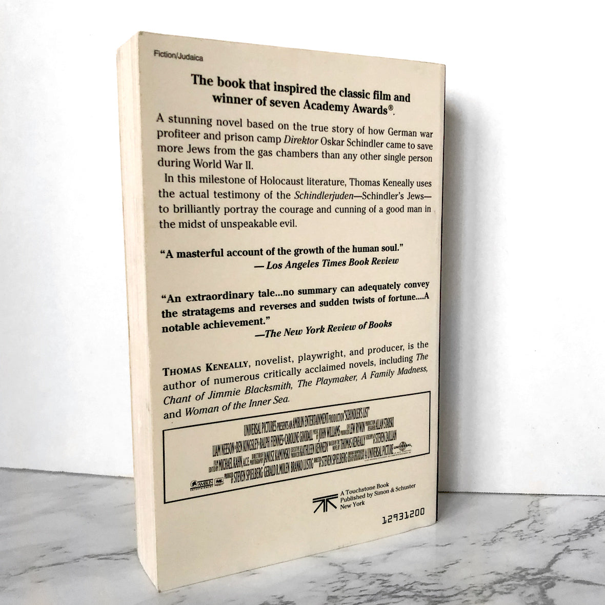 Schindler's List by Thomas Keneally [TRADE PAPERBACK / 1993] - Bookshop Apocalypse