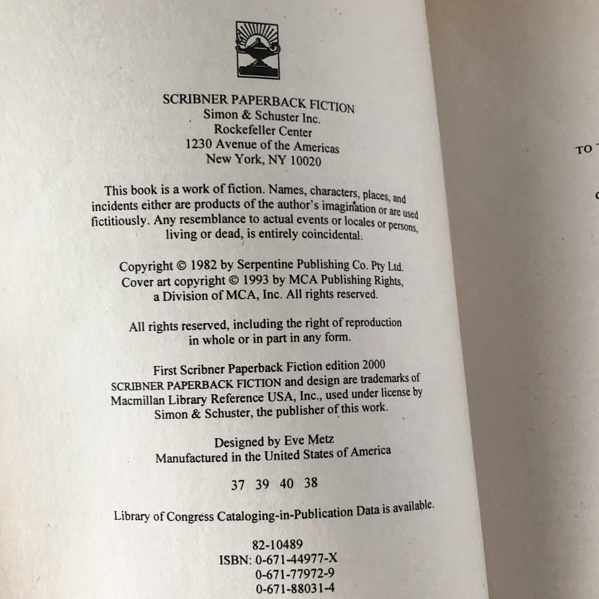 Schindler's List by Thomas Keneally [TRADE PAPERBACK / 2000] - Bookshop Apocalypse