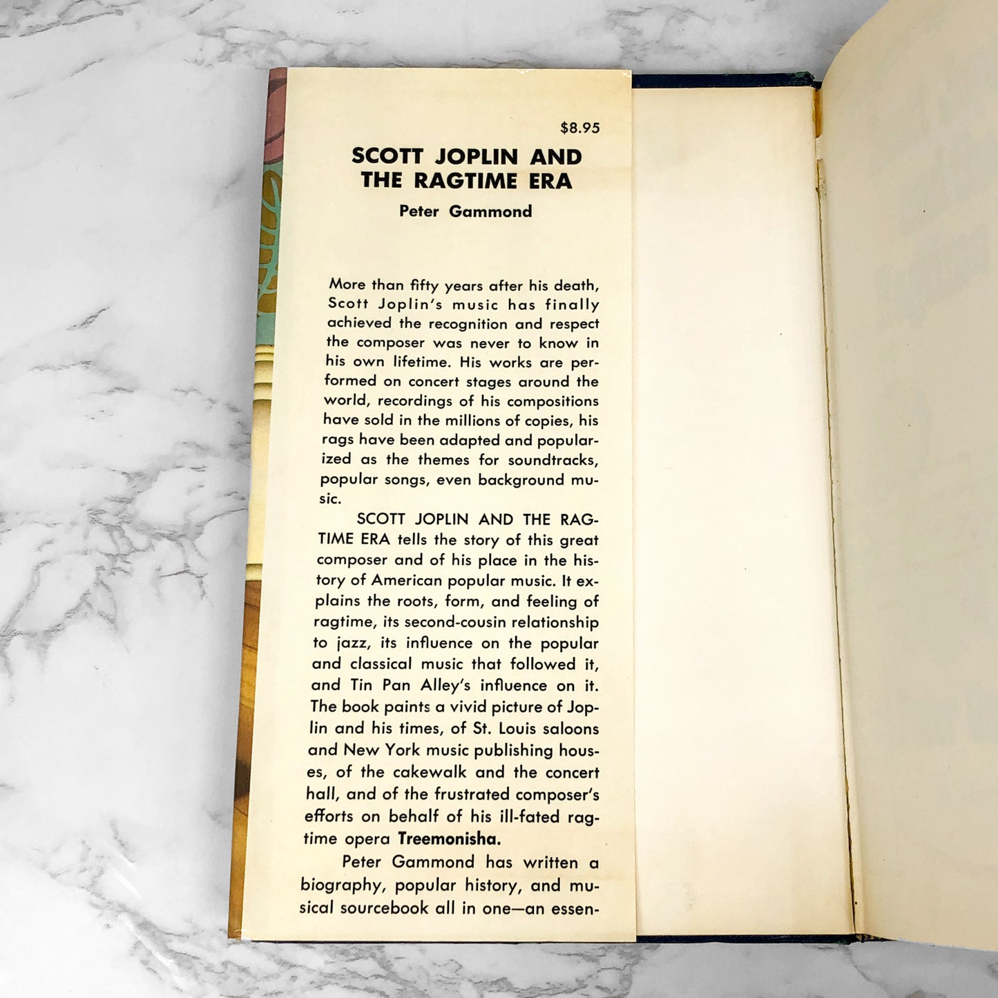 Scott Joplin and The Ragtime Era by Peter Gammond [FIRST EDITION] 1975