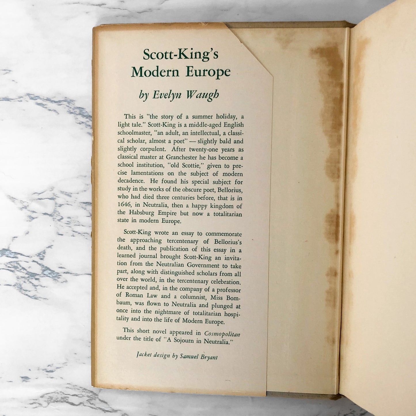 Scott-King's Modern Europe by Evelyn Waugh [FIRST EDITION / FIRST PRINTING] 1949