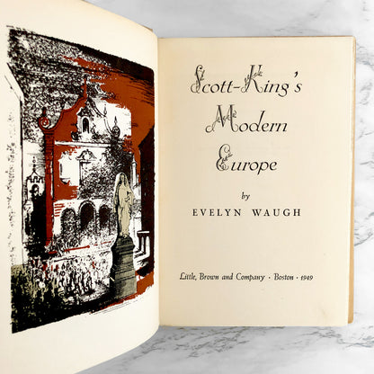 Scott-King's Modern Europe by Evelyn Waugh [FIRST EDITION / FIRST PRINTING] 1949