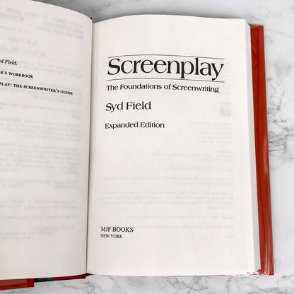 Screenplay: The Foundations of Screenwriting by Syd Field [FIRST EDITION HARDCOVER] 1994