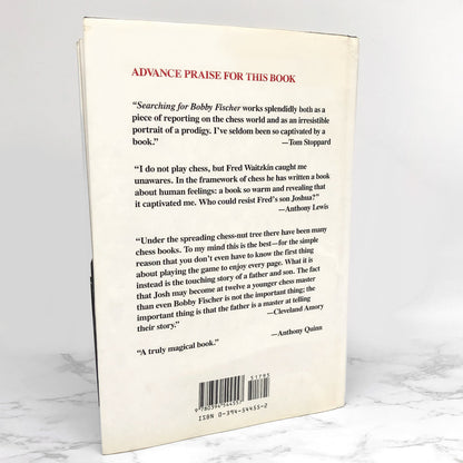 Searching for Bobby Fischer by Fred Waitzkin [FIRST EDITION] 1988