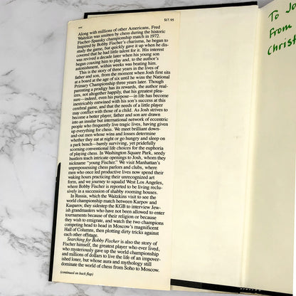 Searching for Bobby Fischer by Fred Waitzkin [FIRST EDITION] 1988