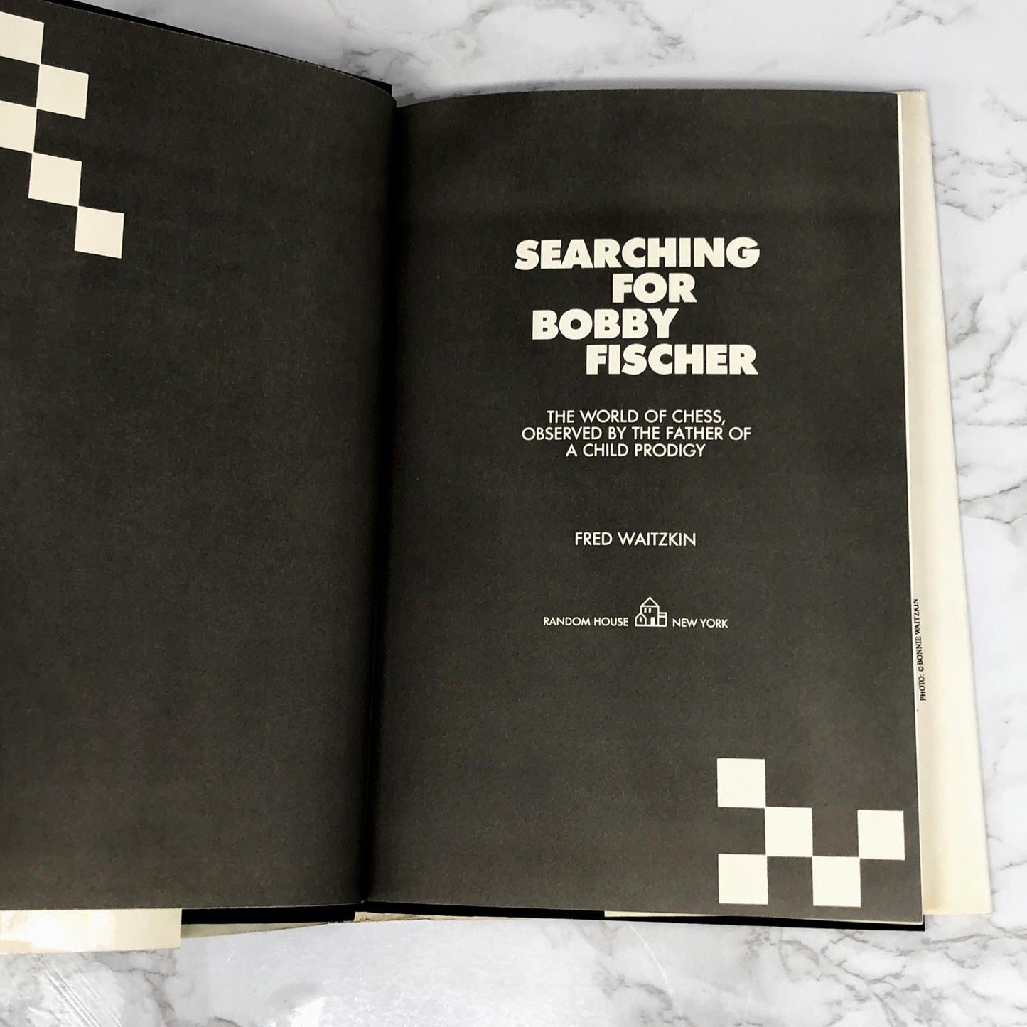 Searching for Bobby Fischer by Fred Waitzkin [FIRST EDITION] 1988